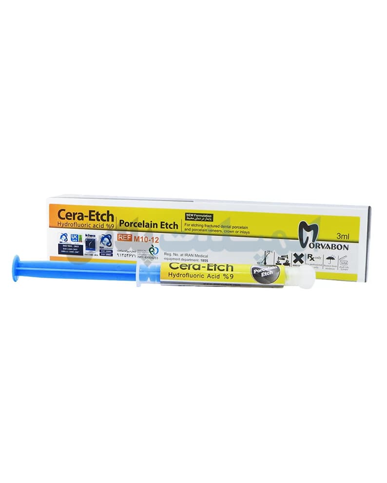 اسید اچ پرسلن (ژل هیدروفلوریک اسید 9% ) سرنگ 3 میل – مروابن