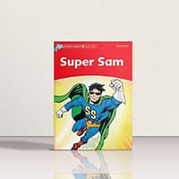 کتاب Dolphin Readers 2 Super Sam | کتاب داستان زبان اصلی دلفین ریدرز 2 سوپر سم