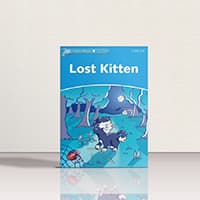 کتاب Dolphin Readers 1 Lost Kitten | کتاب داستان زبان اصلی دلفین ریدرز 1 بچه گربه گمشده