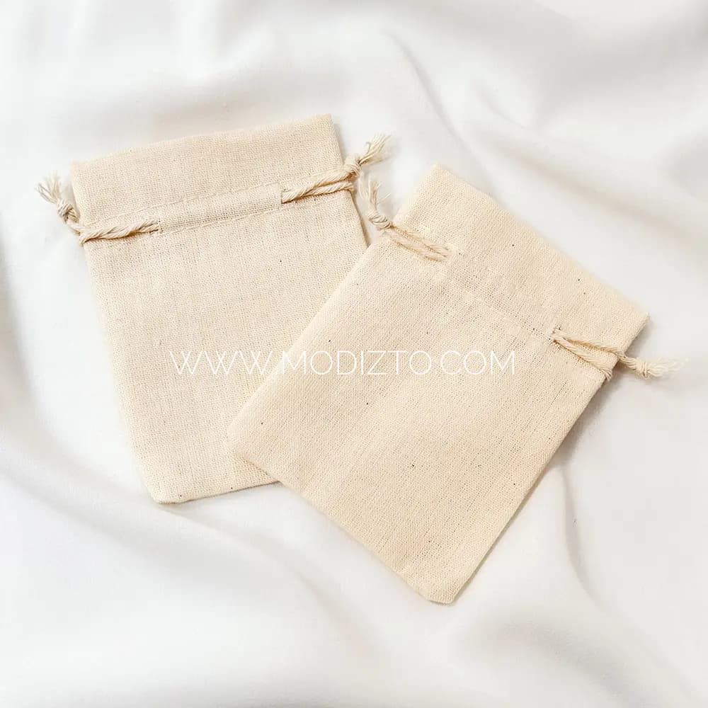 کیسه جواهرات پارچه ای بند دار