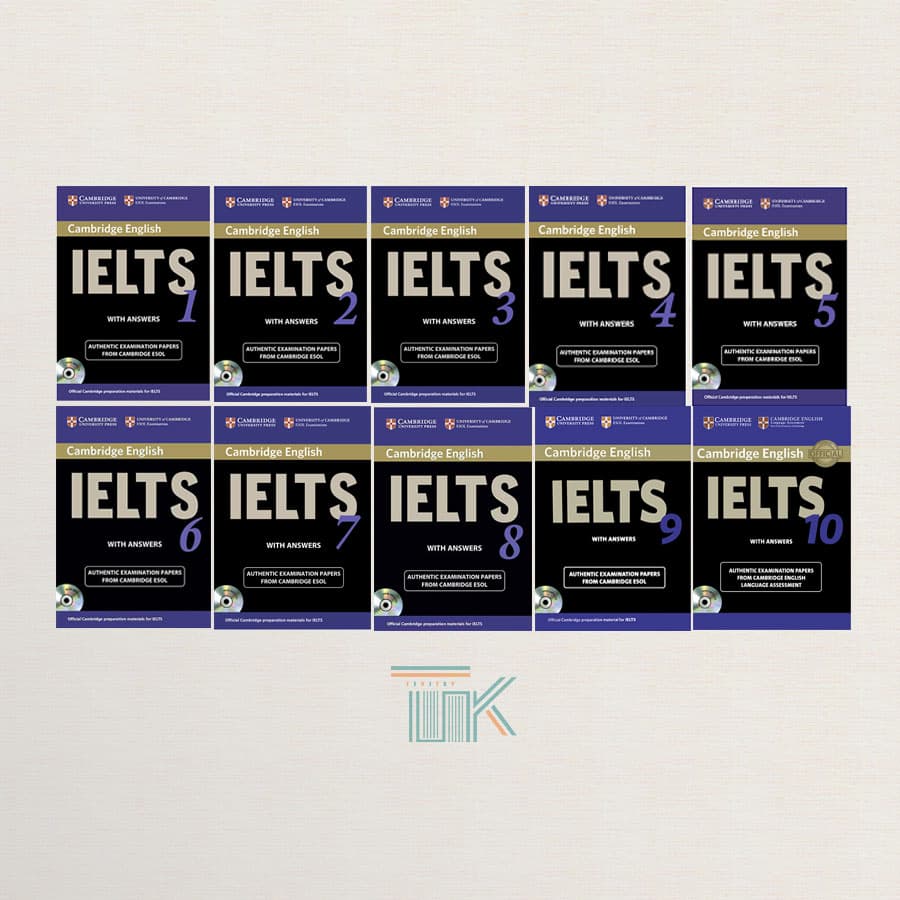 کتاب کمبریج آیلتس 1-10 مجموعه کتاب | کتاب 10 – Cambridge English IELTS 1