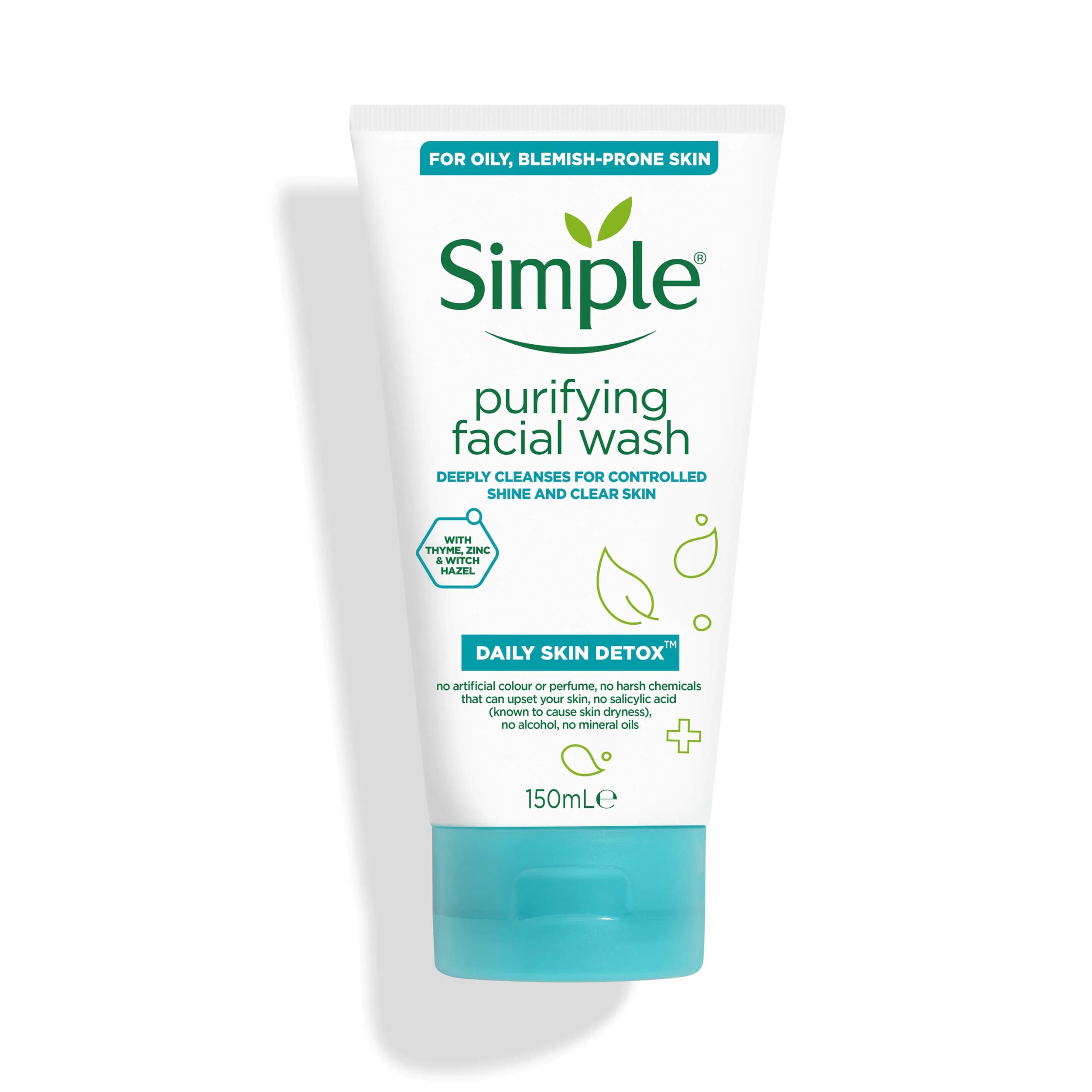 ژل شستشو و لایه بردار Daily Skin Detox سیمپل 150ml — تصویر ۳