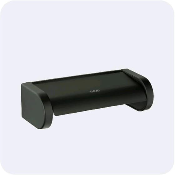 دستمال سایز بزرگ اسمارت رنگ مشکی طرح banyo کد 3301-L