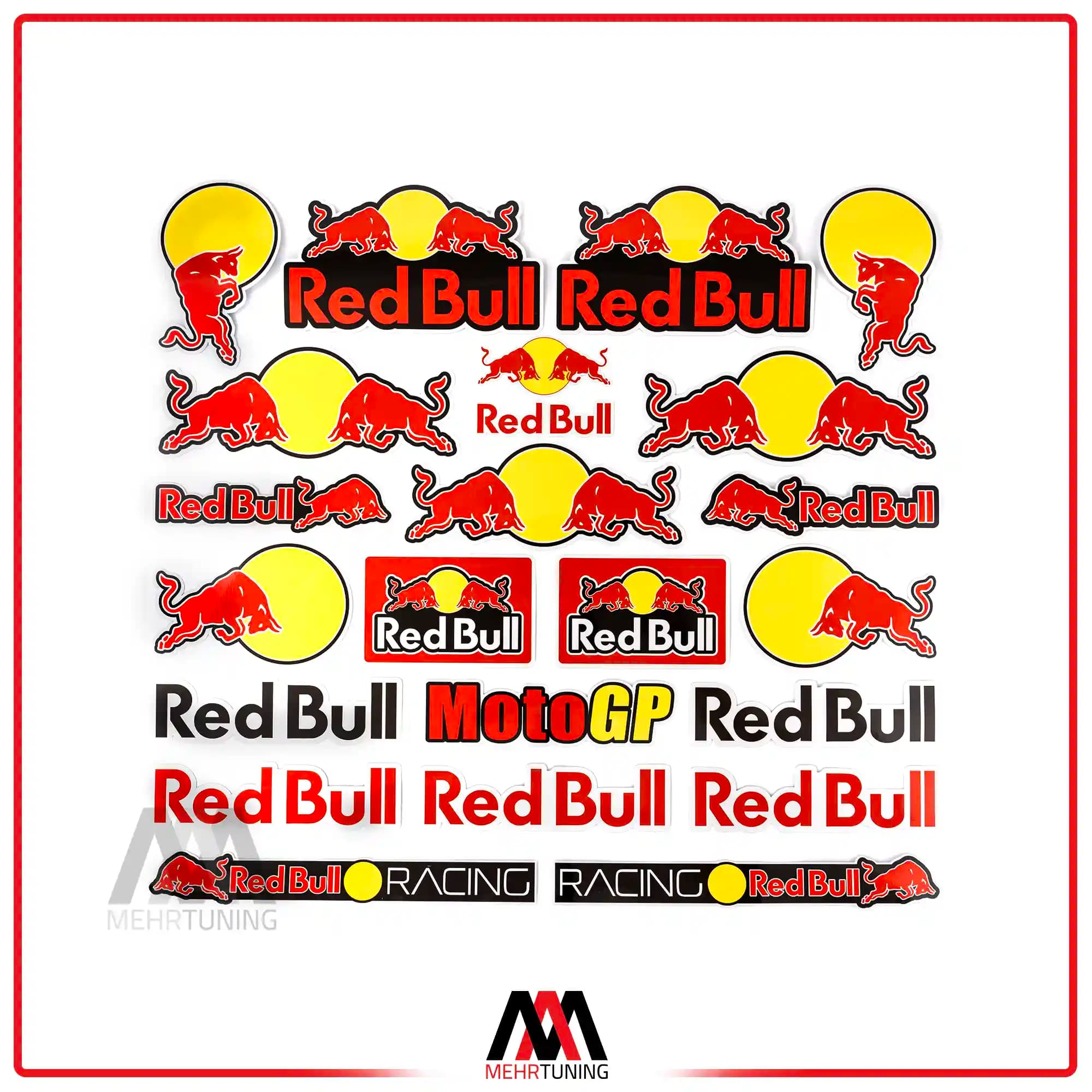استیکر ماشین طرح REDBULL