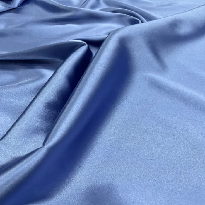 پارچه ساتن ال ایکس رنگ بنفش آبی