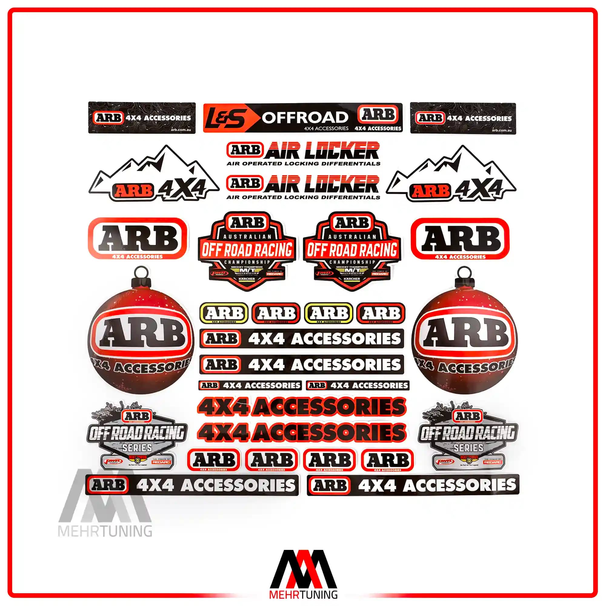 استیکر ماشین طرح ARB کد 01