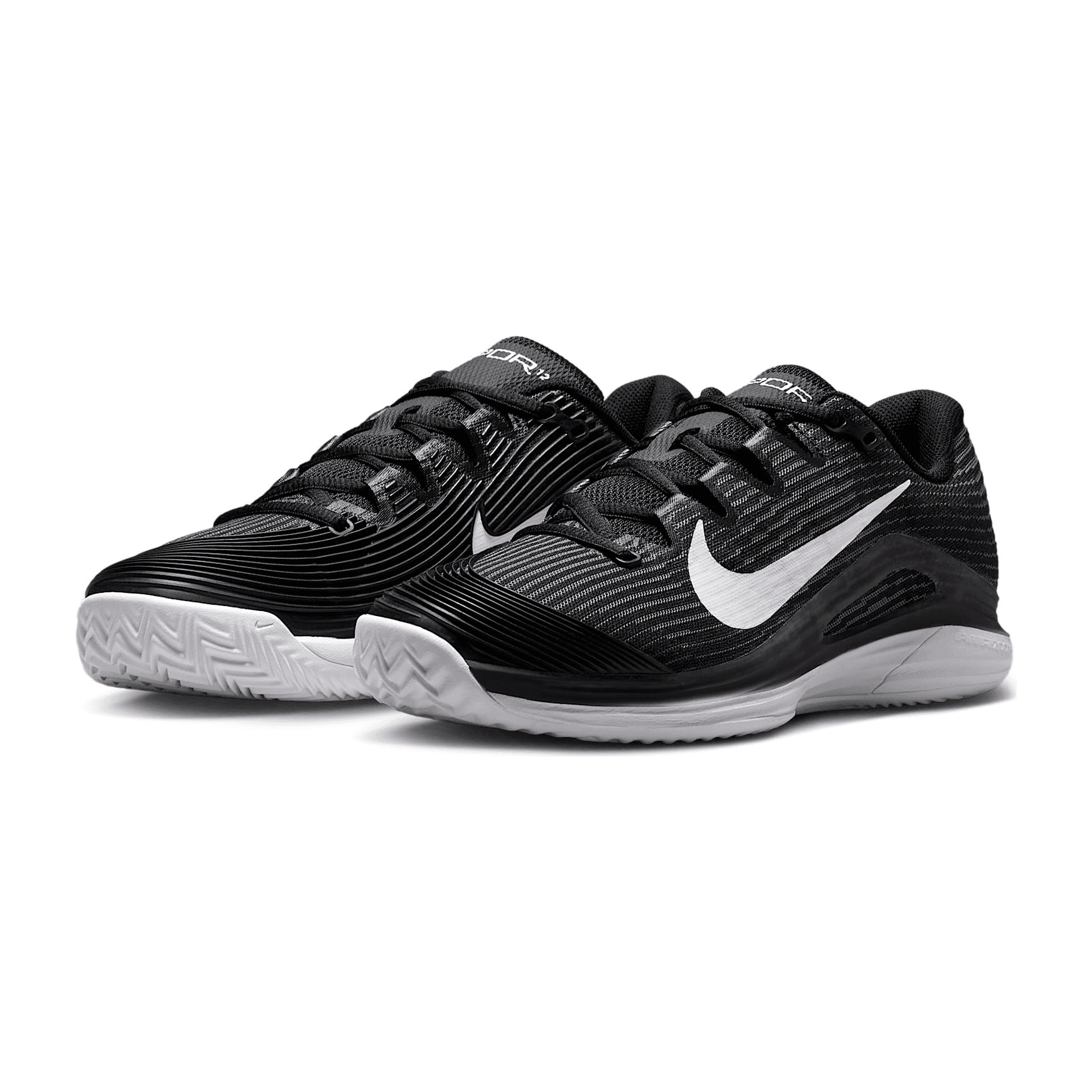 کفش تنیس مردانه نایک Nike Vapor 12 Clay Tennis Shoes- مشکی — تصویر ۱۲