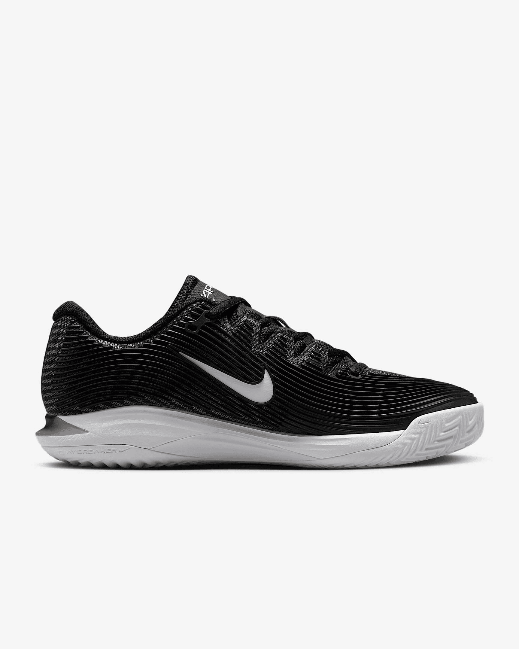 کفش تنیس مردانه نایک Nike Vapor 12 Clay Tennis Shoes- مشکی — تصویر ۲