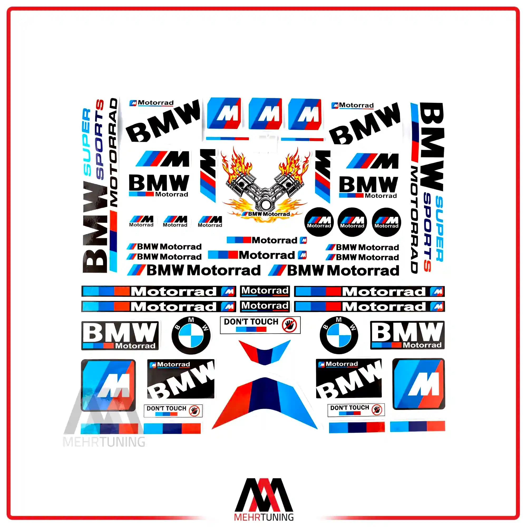 استیکر خودرو طرح BMW — تصویر ۲