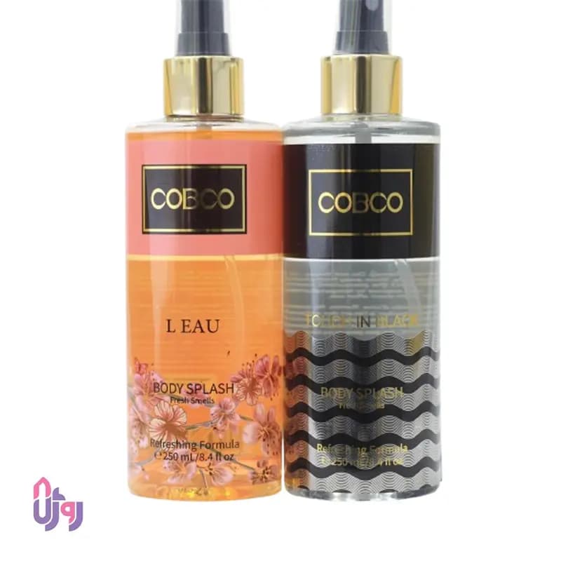بادی اسپلش مردانه کوبکو COBCO مدل تاچ این بلک TOUCH IN BLACKحجم 250 میلی لیتر — تصویر ۲