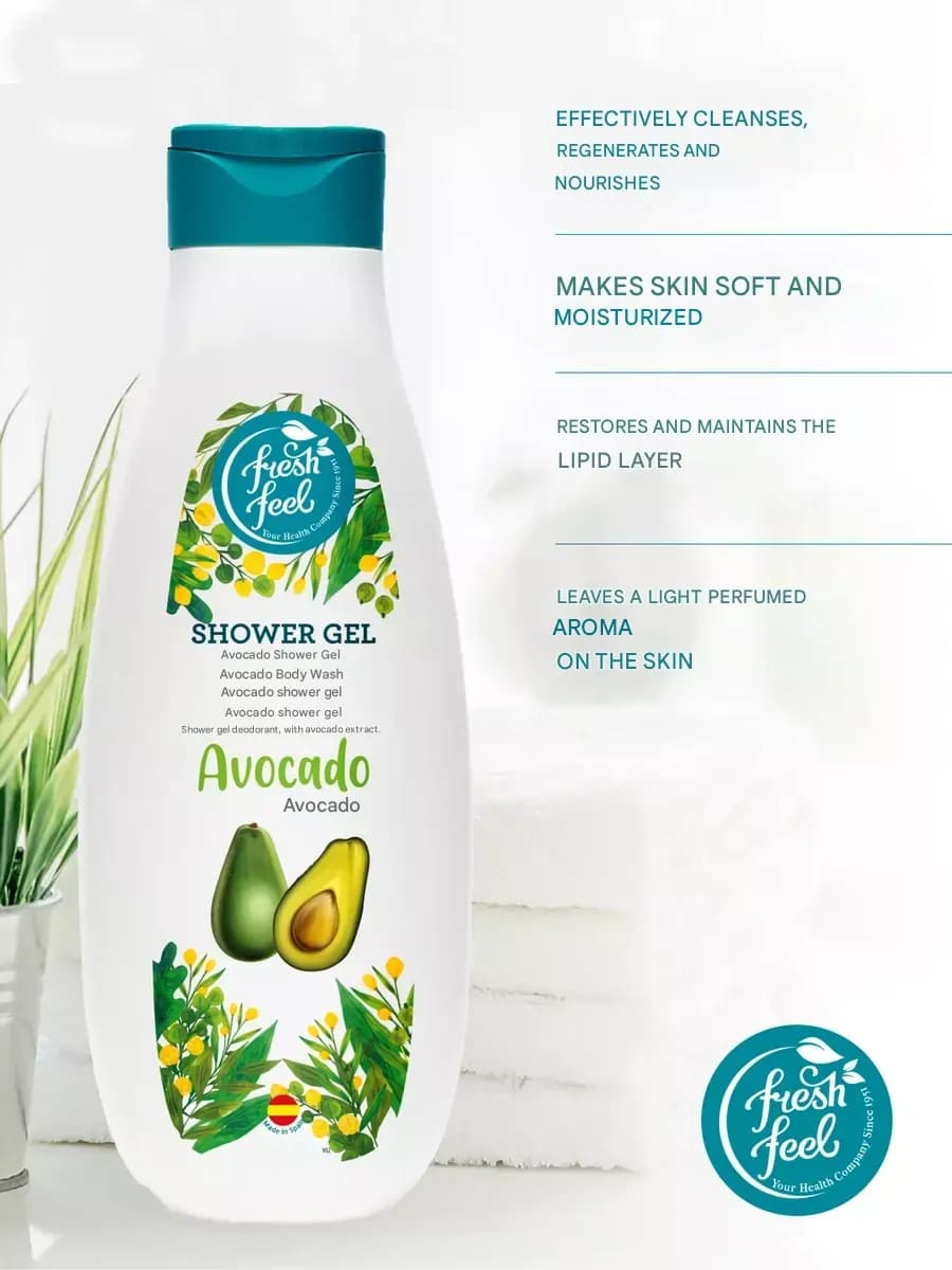 شیر بدن آووکادو فرش فیل مدل Avocado – پوست حساس | حجم 400 میل — تصویر ۳