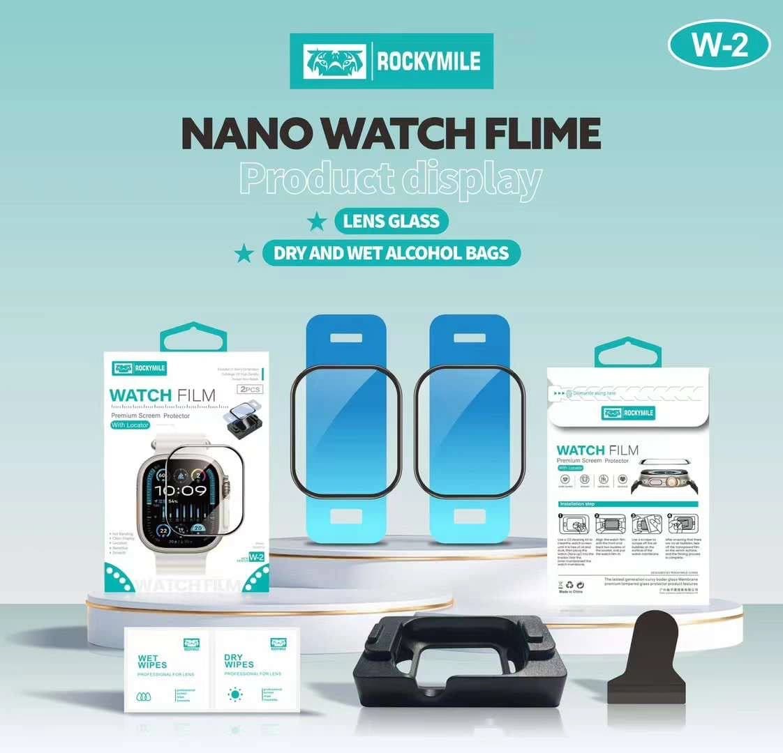 گلس اپل واچ برند ROCKY MILE مدل W2 سایز 40-45 — تصویر ۲