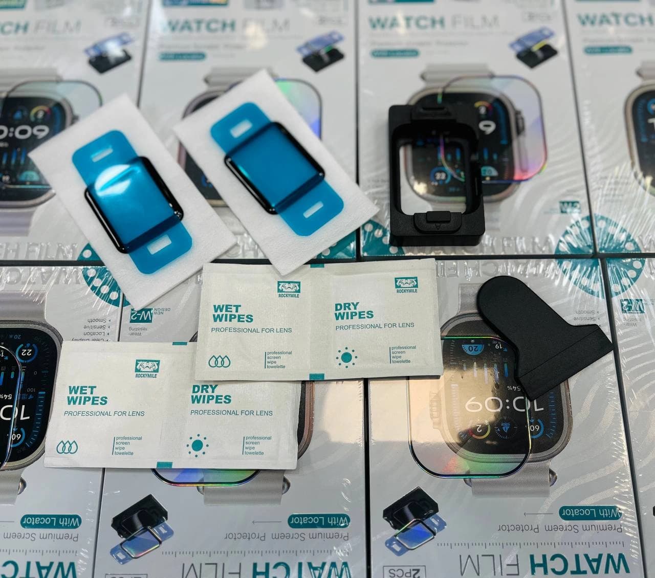 گلس اپل واچ برند ROCKY MILE مدل W2 سایز 40-45 — تصویر ۳