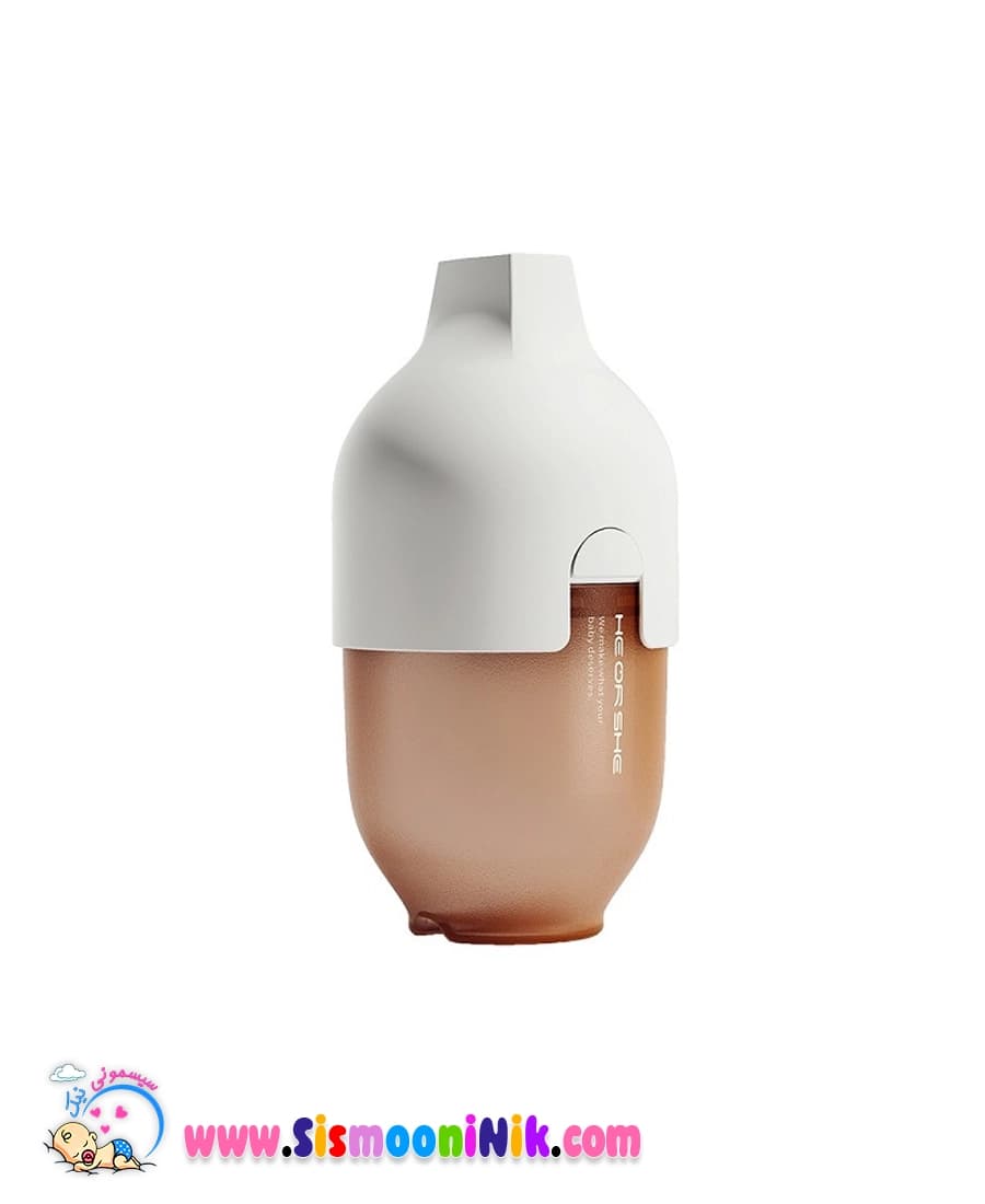 شیشه شیر سیلیکونی 160 میل heorshe — تصویر ۳