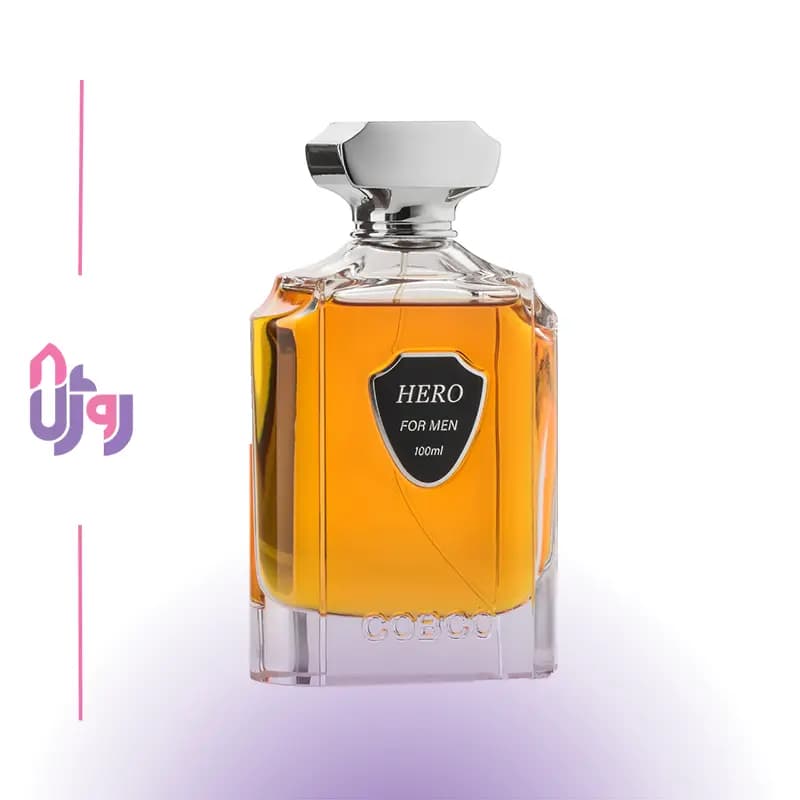 ادکلن مردانه کوبکو COBCO مدل هیرو فورمن HERO FOR MEN حجم 100 میلیلیتر
