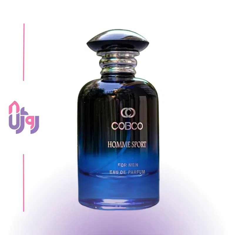 ادکلن مردانه کوبکو COBCO مدل هوم اسپرت HOMME SPORT حجم 100 میلیلیتر