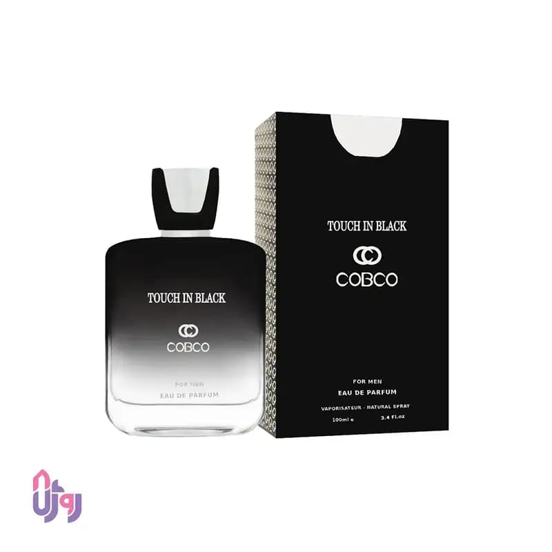 عطر ادکلن مردانه کوبکو COBCO مدل تاچ این بلک TOUCH IN BLACKحجم 100 میلی لیتر — تصویر ۲