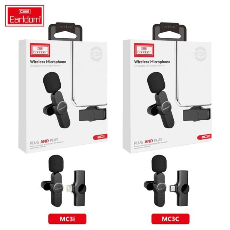 میکروفن بی سیم ارلدام مدل ET-MC3i lighting — تصویر ۷