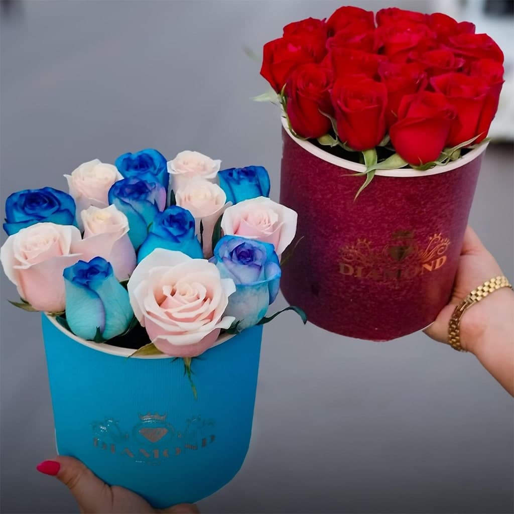 باکس گل تمام رز