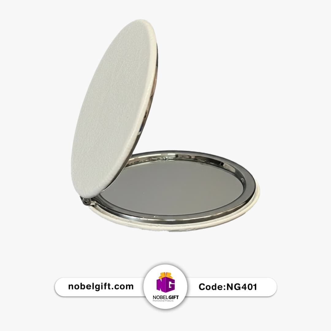 آینه جیبی تبلیغاتی چرمی کد NG401