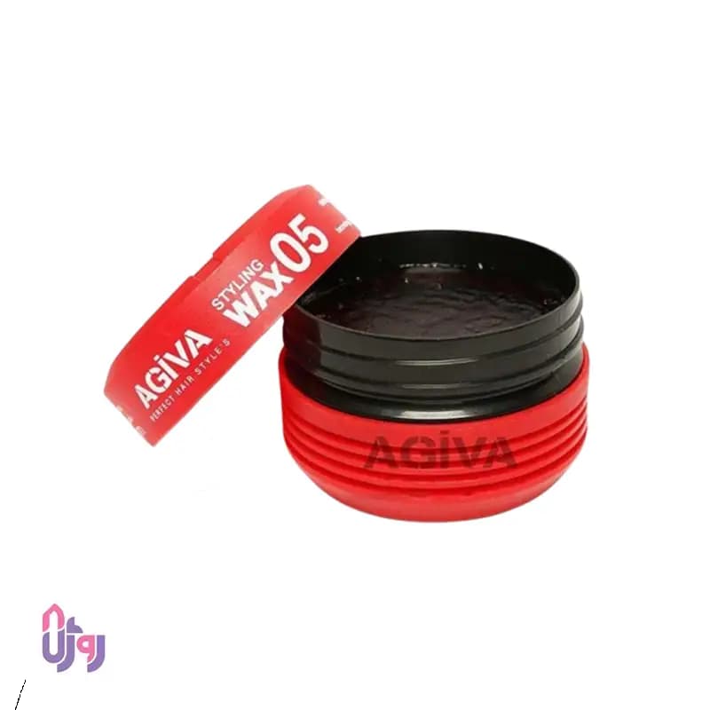 واکس موی آگیوا Agiva شماره 05 قرمز مدل Gumwax & Güçlü Etki حجم 175 میلیلیتر — تصویر ۲