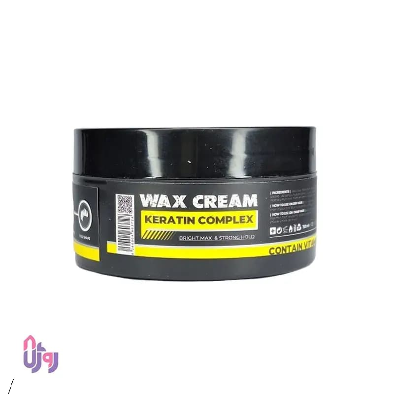 کرم واکس مو اف جی FJ زرد مدل Keratin Complex کاسهای حجم 150 میلیلیتر — تصویر ۲