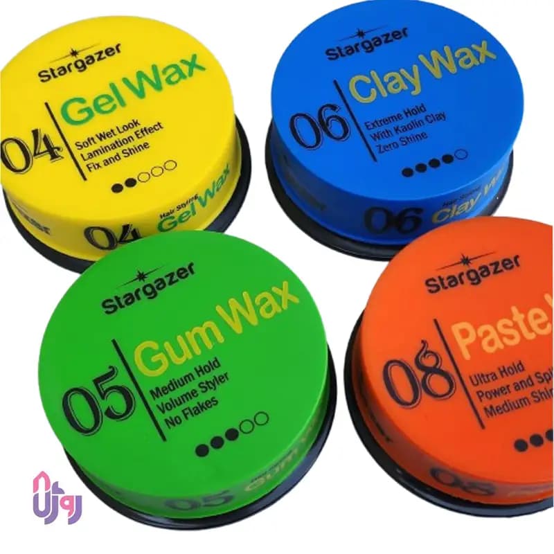 ژل واکس مو استارگیزر Stargazer مدل Gel Wax شماره 04 حجم 150 میلیلیتر — تصویر ۳