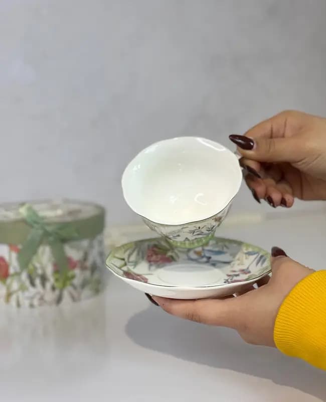 فنجان چایخوری تکی وارداتی کد kit-1284 — تصویر ۳
