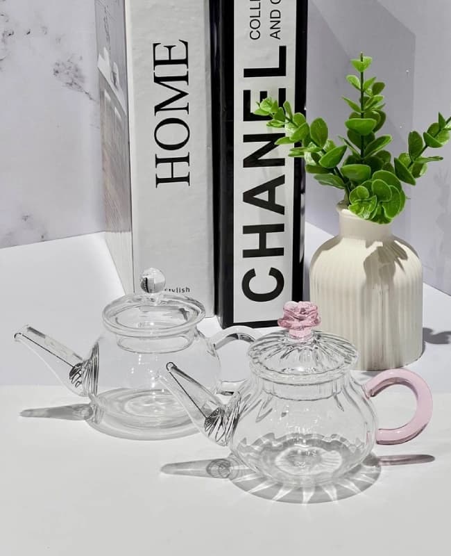 قوری زعفران پیرکس وارداتی کد KIT-2030 — تصویر ۲