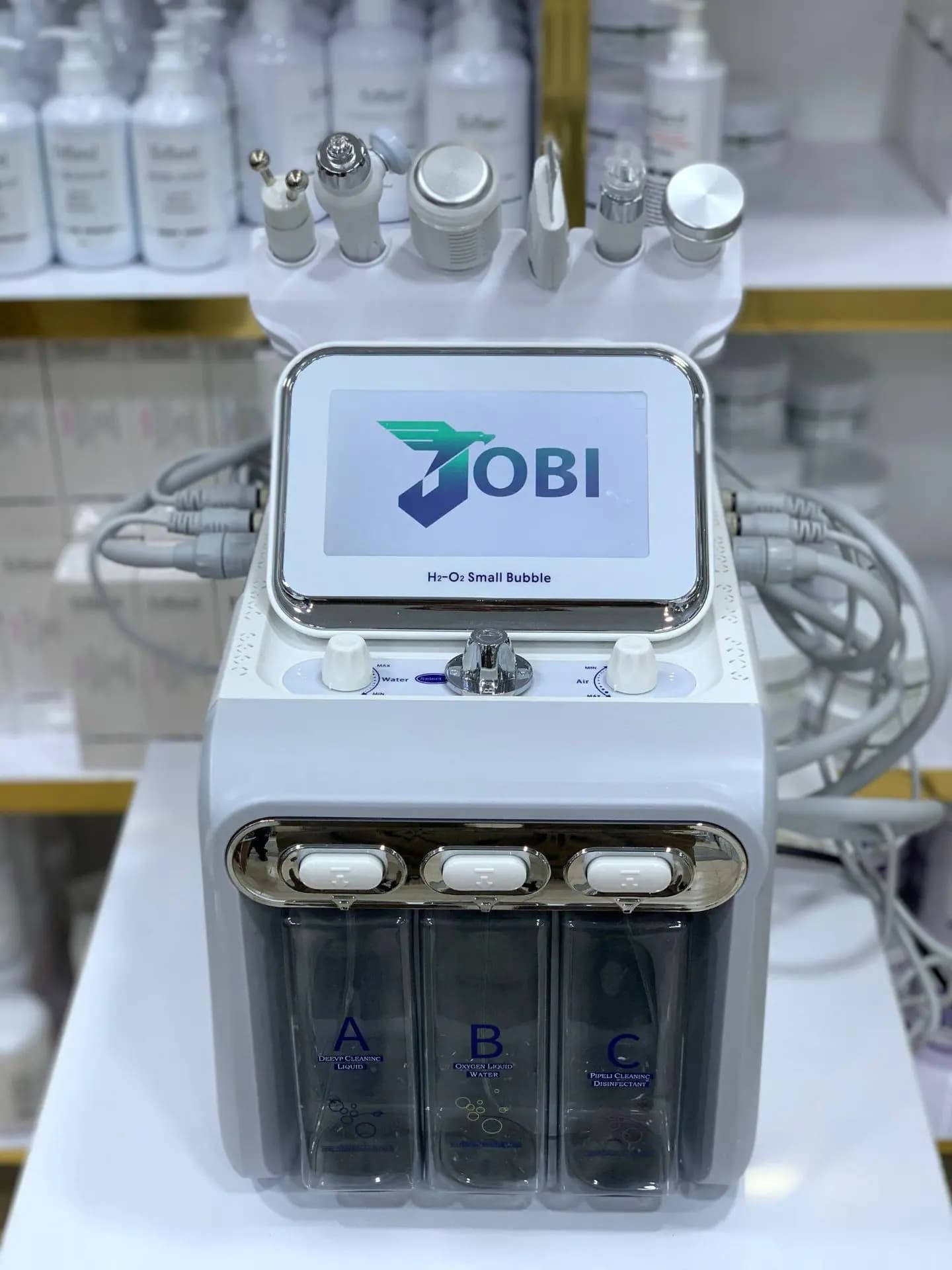 دستگاه هیدرافیشیال 6 کاره جوبی jobi موتور سنگین — تصویر ۳