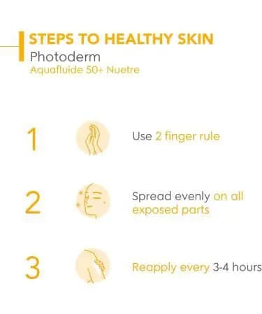ضد آفتاب و مرطوب کننده فتودرم آکوافلویید بایودرما SPF 50 — تصویر ۴