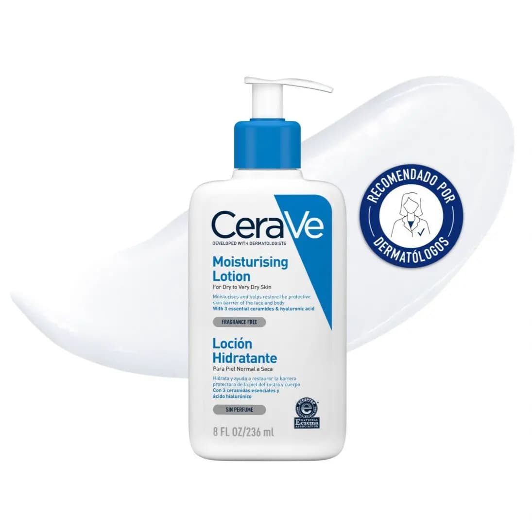 لوسیون مرطوب کننده و آبرسان سراوی Cerave — تصویر ۲