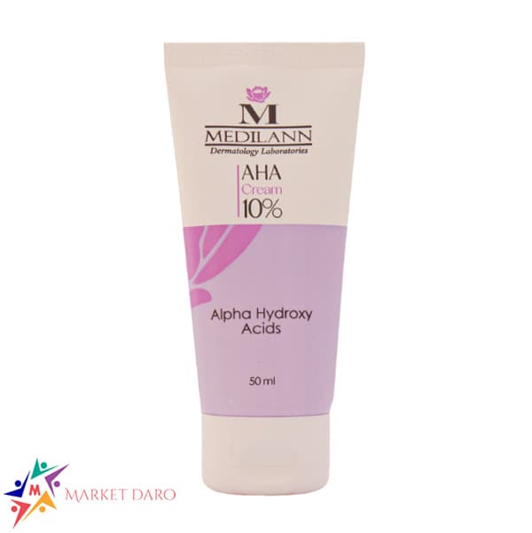 کرم لایه بردار 10% AHA مدیلن مناسب انواع پوست ۵۰ میلی لیتر