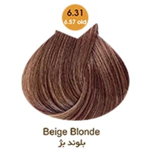 رنگ مو آرتین (ARTIN) کد رنگ 6.31 بلوند بژ