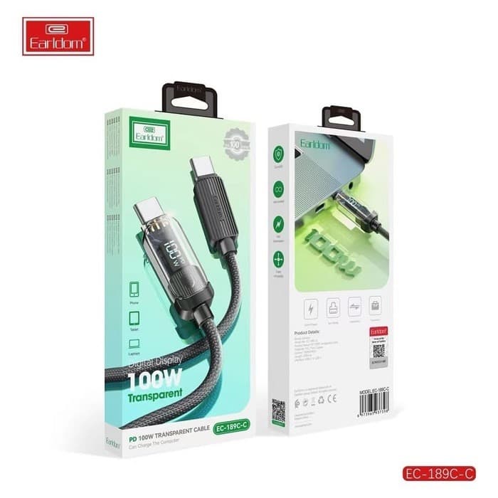 کابل شارژ ارلدام EARLDOM EC-189CC 100W
