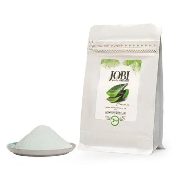 ماسک پودری هیدروژلی آلوئه ورا جوبی Jobi حجم 250 گرم — تصویر ۲