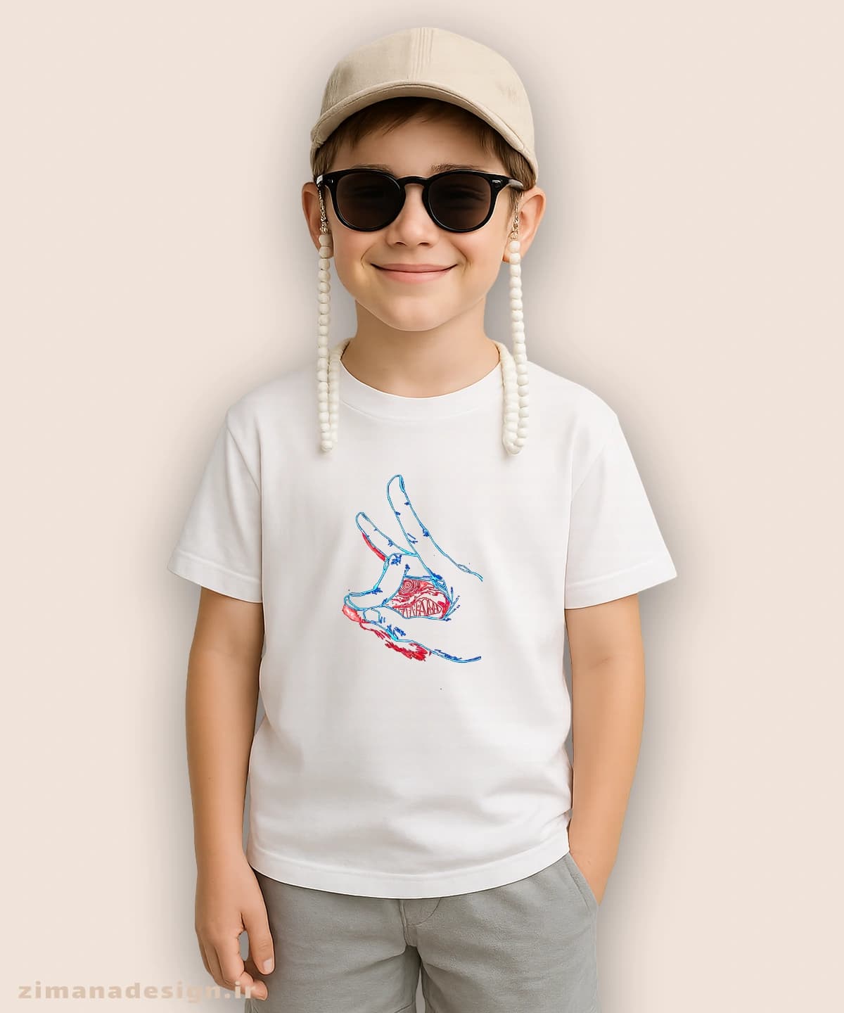 تیشرت بچگانه طرح جوجوتسو کایزن کد 957