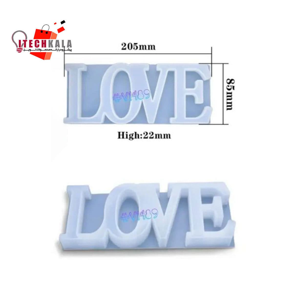 قالب سیلیکونی استند بزرگ LOVE