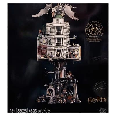 لگو هری پاتر گرین گاتز بانک جادوگران Gringotts Wizarding Bank (4803 قطعه) برند لپین آیتم 5556 — تصویر ۲