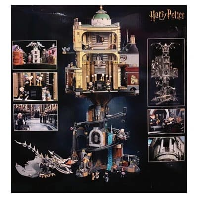 لگو هری پاتر گرین گاتز بانک جادوگران Gringotts Wizarding Bank (4803 قطعه) برند لپین آیتم 5556 — تصویر ۴