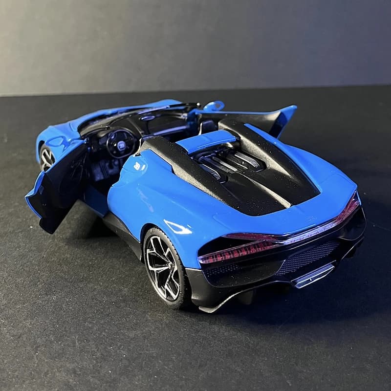 ماکت ماشین ولی Bugatti W16 Mistral کد 24127W – مقیاس 1:24 — تصویر ۶