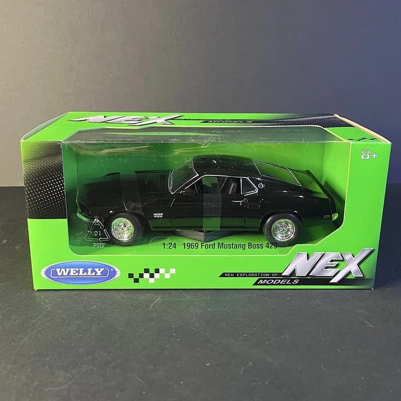 ماکت ماشین ولی Ford Mustang Boss 429 مدل 1969 کد 24067W – مقیاس 1:24 — تصویر ۶