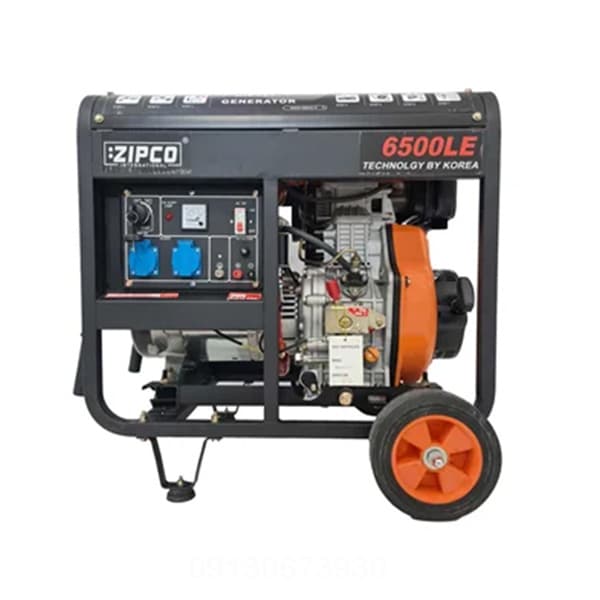 موتور برق دیزلی زیپکو 5.5 کیلو وات مدل 6500LE
