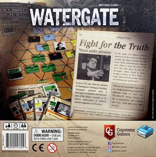بازی فکری واتر گیت (Watergate) — تصویر ۳