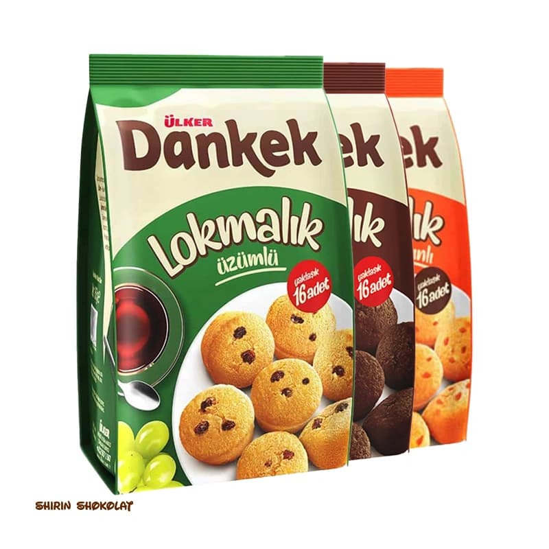 کیک لقمهای اولکر دانکیک ULKER Dankek بسته 16 تایی — تصویر ۲