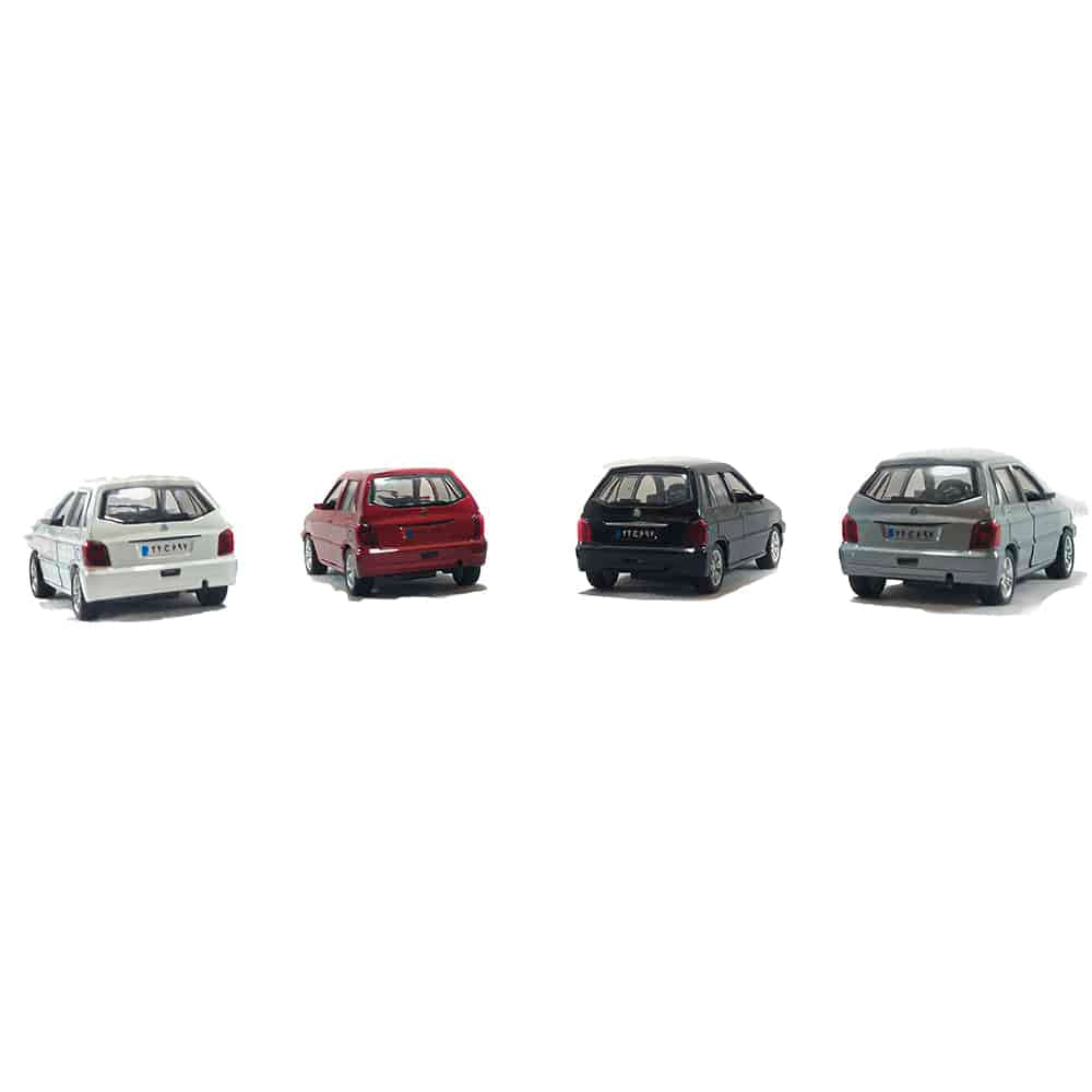 ماشین پراید فلزی 111 هاچبک خارجی Diecast