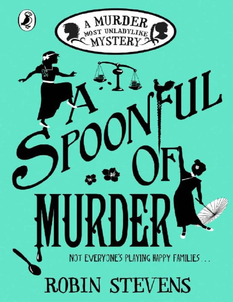 کتاب یک قاشق قتل (A Spoonful of Murder) نسخه انگلیسی PDF | رابین استیونز