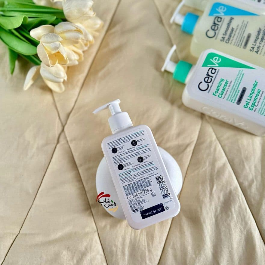 شویند کنترل کننده آکنه برای پوست های مستعد جوش بلیمیش سراوی CeraVe Blemish Control Cleanser 236 ml — تصویر ۲