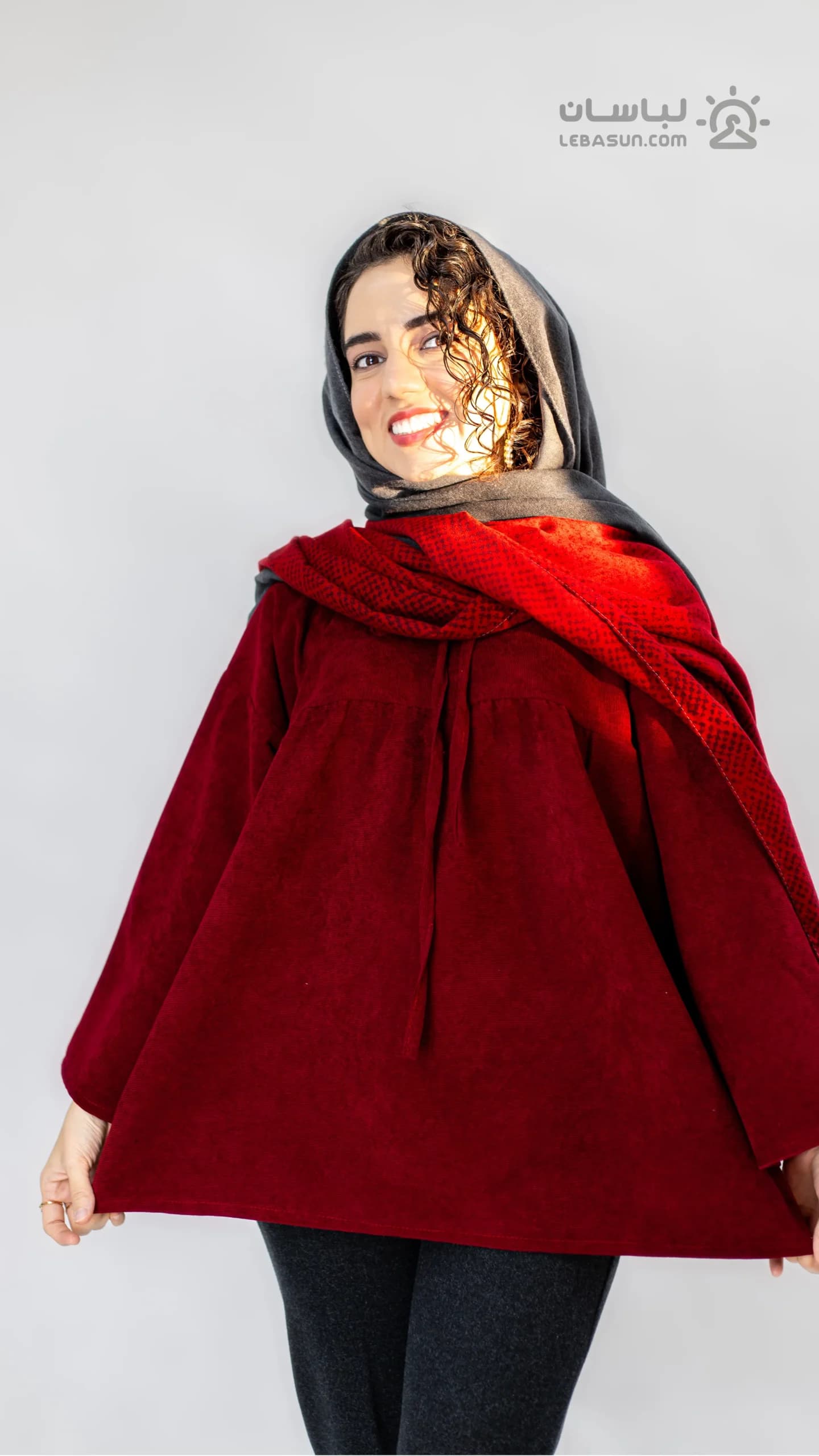 تونیک کبریتی چین دار — تصویر ۷