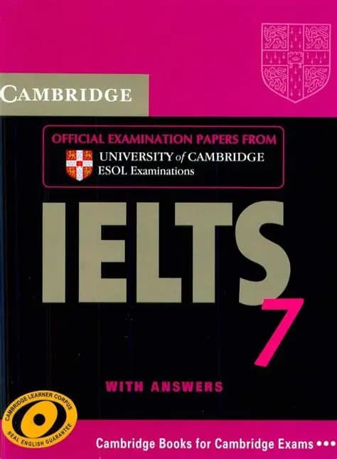 کتاب انگلیسی Cambridge Ielts 7. بهمراه تست. نسخه انگلیسی. پی دی اف. — تصویر ۲